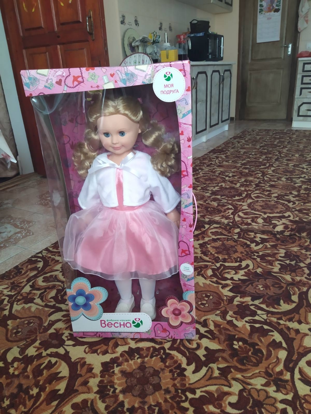 Фотография покупателя товара Кукла «Милана 19» со звуковым устройством, 70 см - Фото 1