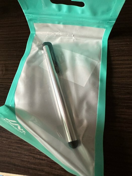 Фотография покупателя товара Стилус Luazon, для планшета и телефона, 10 см, тепловой, с креплением, золотистый - Фото 3