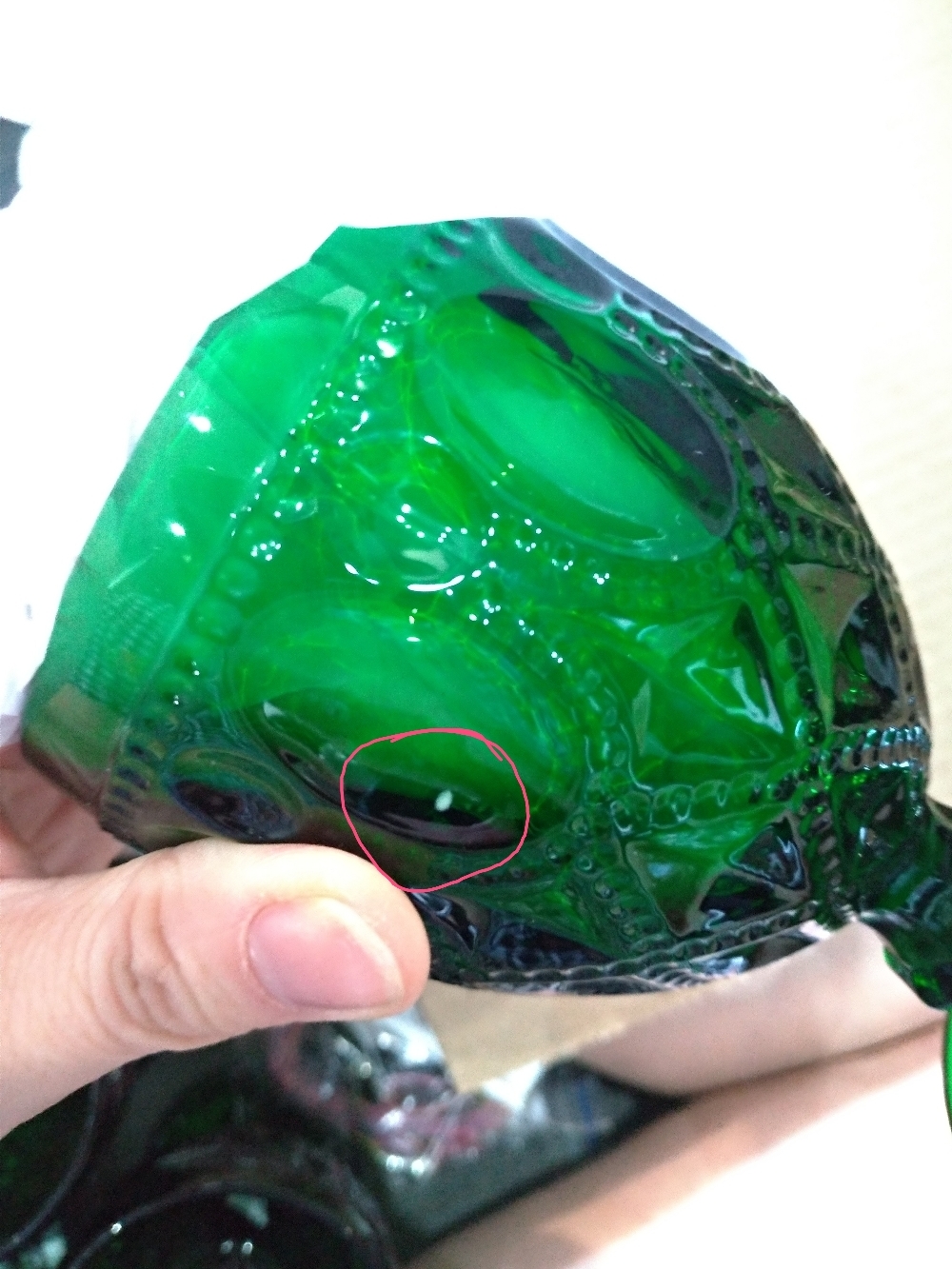 Фотография покупателя товара Бокал из стекла Magistro «Варьете», 320 мл, цвет зелёный - Фото 27