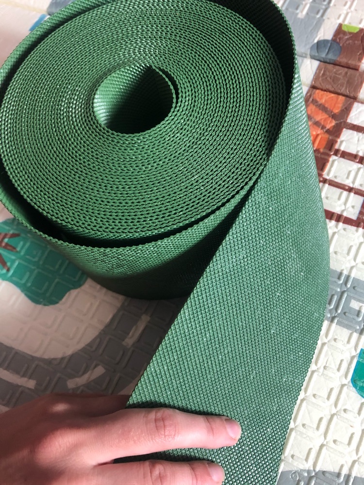 Фотография покупателя товара Лента бордюрная, 0.1 × 10 м, толщина 1.2 мм, пластиковая, зелёная, Greengo