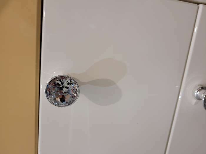 Фотография покупателя товара Ручка-кнопка CAPPIO, d=34 мм, цвет хром - Фото 2