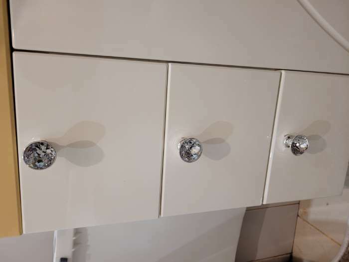 Фотография покупателя товара Ручка-кнопка CAPPIO, d=34 мм, цвет хром - Фото 3