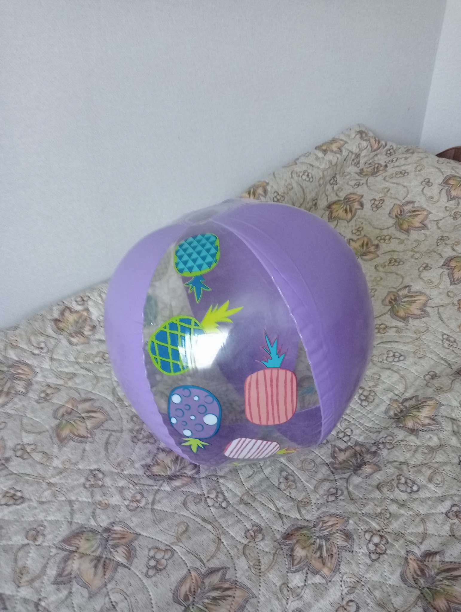 Фотография покупателя товара Мяч пляжный «Дизайнерский», d=51 см, от 2 лет, цвет МИКС, 31036 Bestway - Фото 1