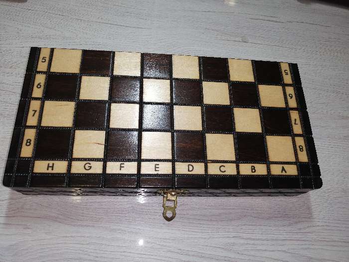 Фотография покупателя товара Шахматы польские Madon "Королевские", 28 х 28 см, король h=6 см, пешка h-3 см