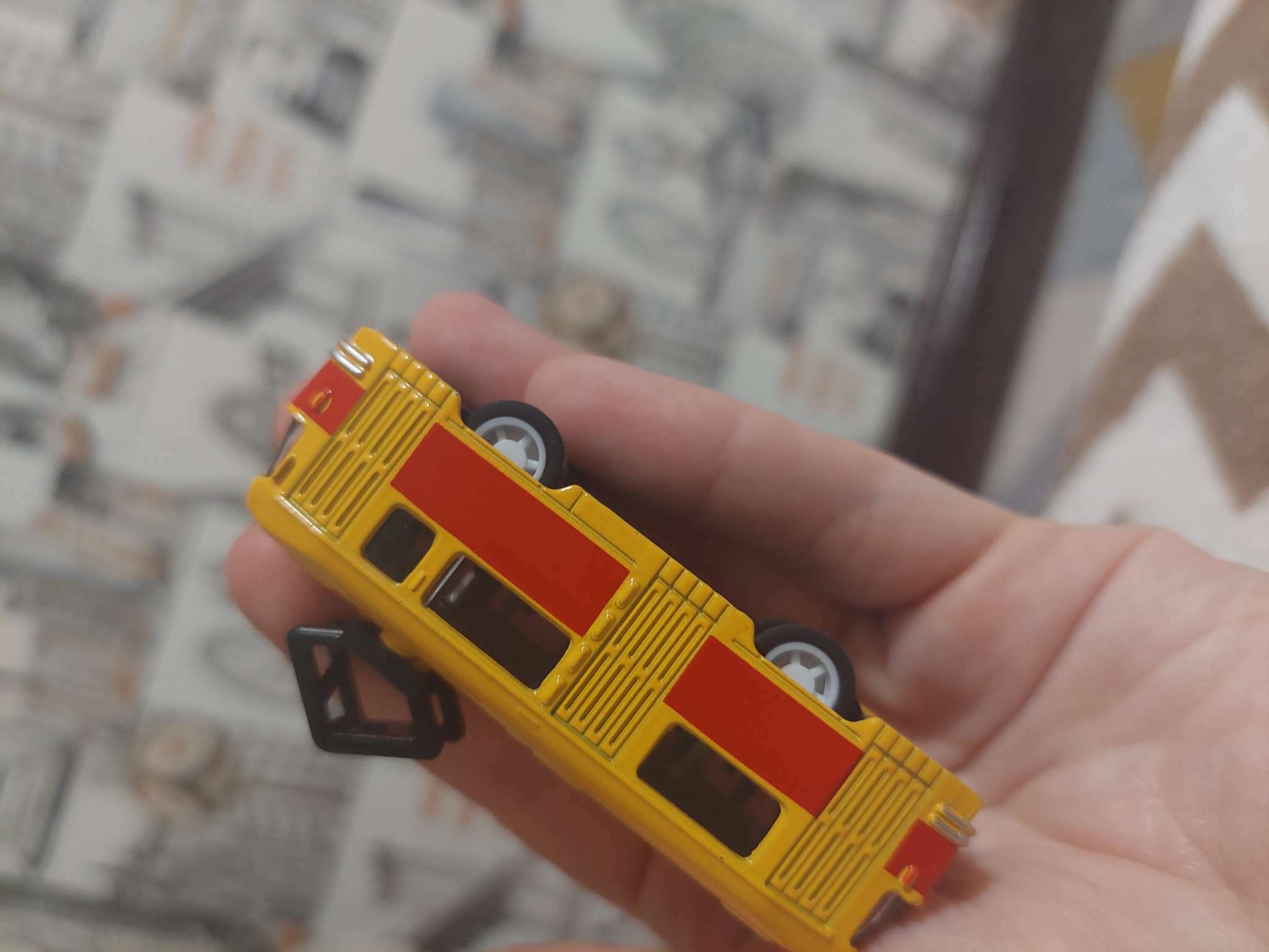 Фотография покупателя товара Трамвай металлический «Город», инерционный - Фото 8