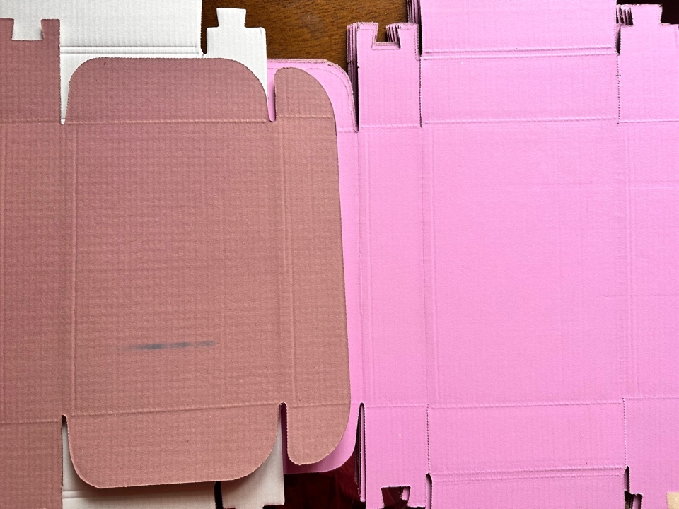 Фотография покупателя товара Коробка самосборная, розовая 21 х 15 х 5 см - Фото 5