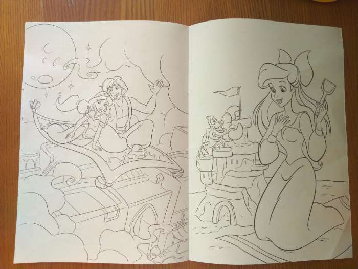 Фотография покупателя товара Раскраска, А4, 16 стр., Принцессы