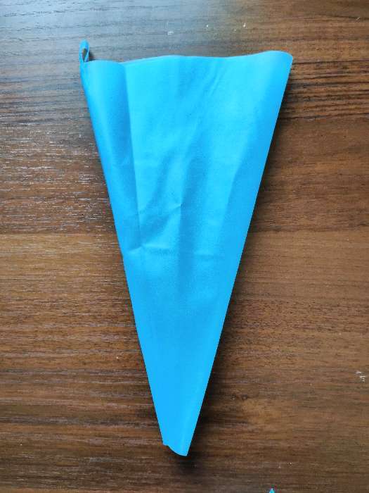 Фотография покупателя товара Кондитерский мешок Доляна «Синева», 30×16 см, цвет голубой - Фото 5