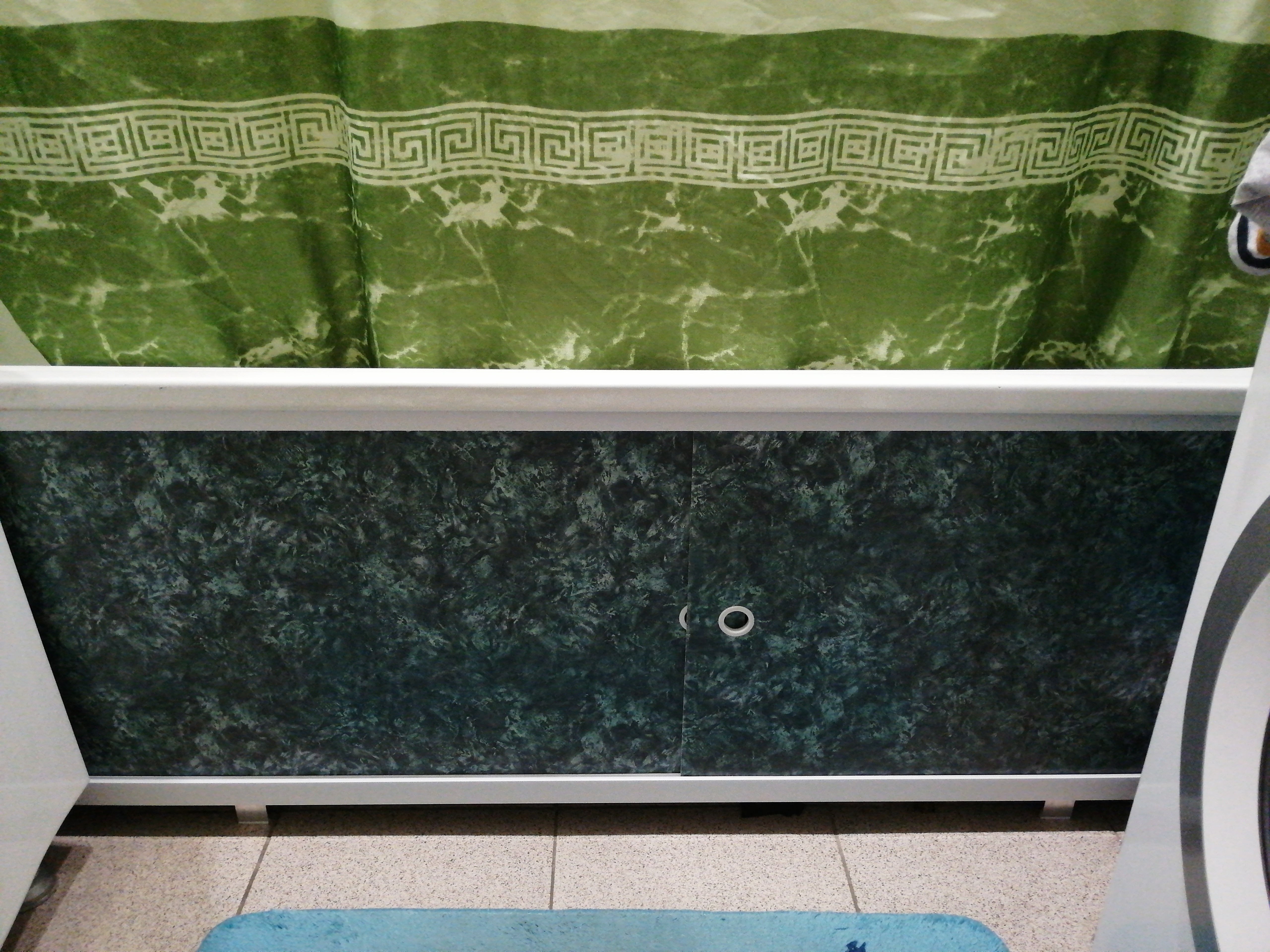 Фотография покупателя товара Экран под ванну "Кварт Елочка", 148 см - Фото 1