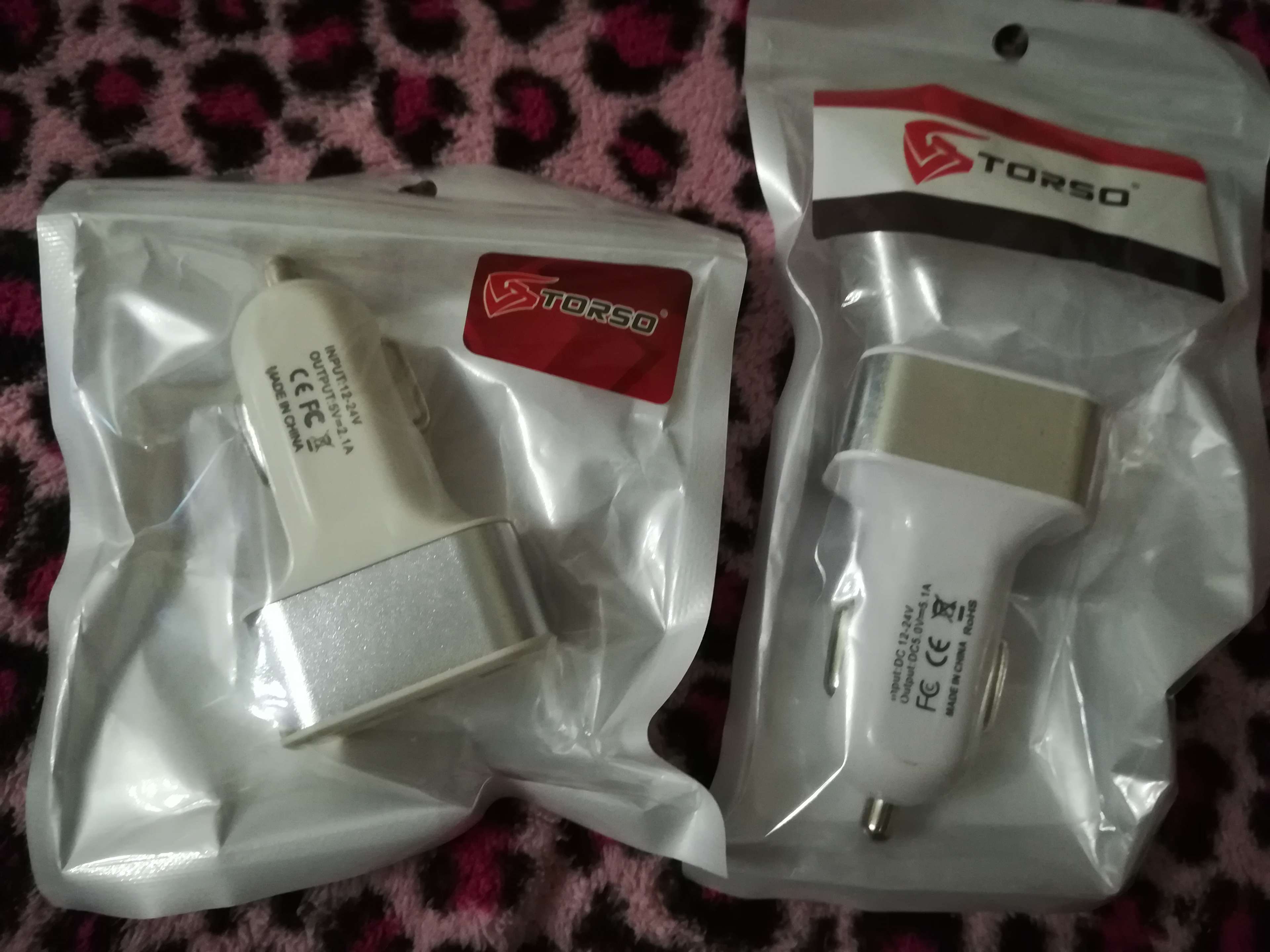 Фотография покупателя товара Зарядное устройство TORSO, 12-24 В, 3 USB 1.0 А, 2.0 А, 2.1 А, микс - Фото 1