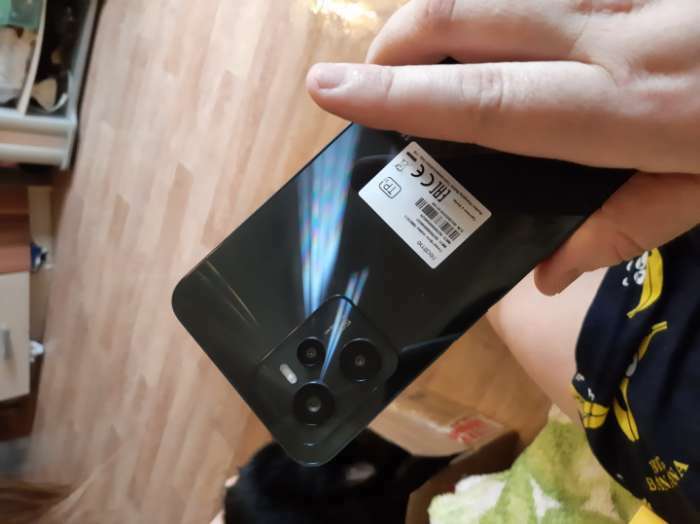 Фотография покупателя товара Смартфон Realme C35, 6.6", LCD, 2 sim, 4 Гб, 128 Гб, 50 Мп, 8 Мп, 5000 мАч, NFC, зеленый - Фото 2