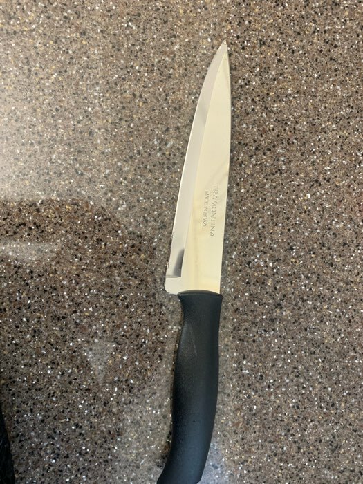 Фотография покупателя товара Нож кухонный Tramontina Athus для мяса, лезвие 17,5 см, сталь AISI 420