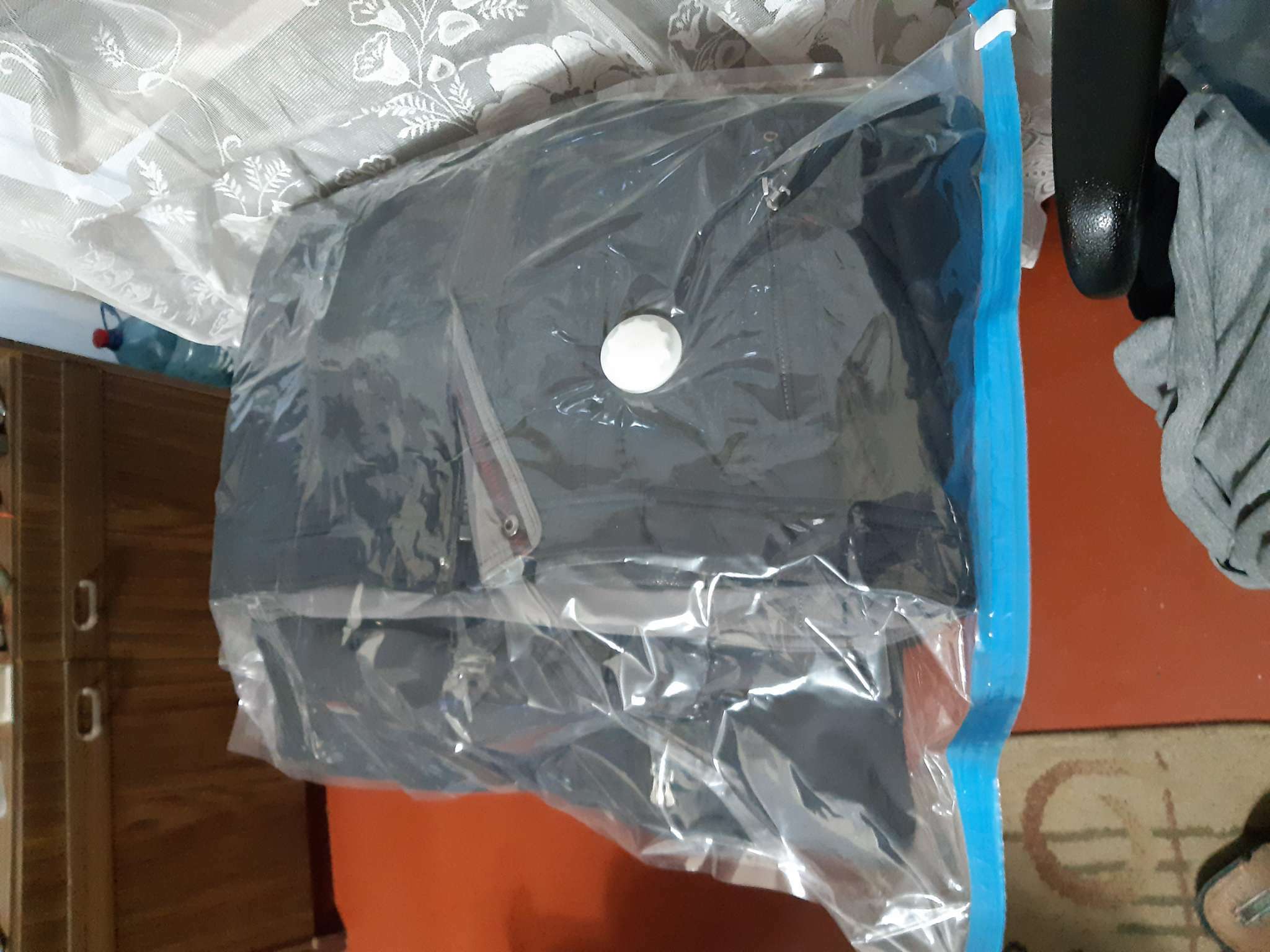 Фотография покупателя товара Вакуумный пакет для хранения вещей Доляна, 30×40 см, прозрачный