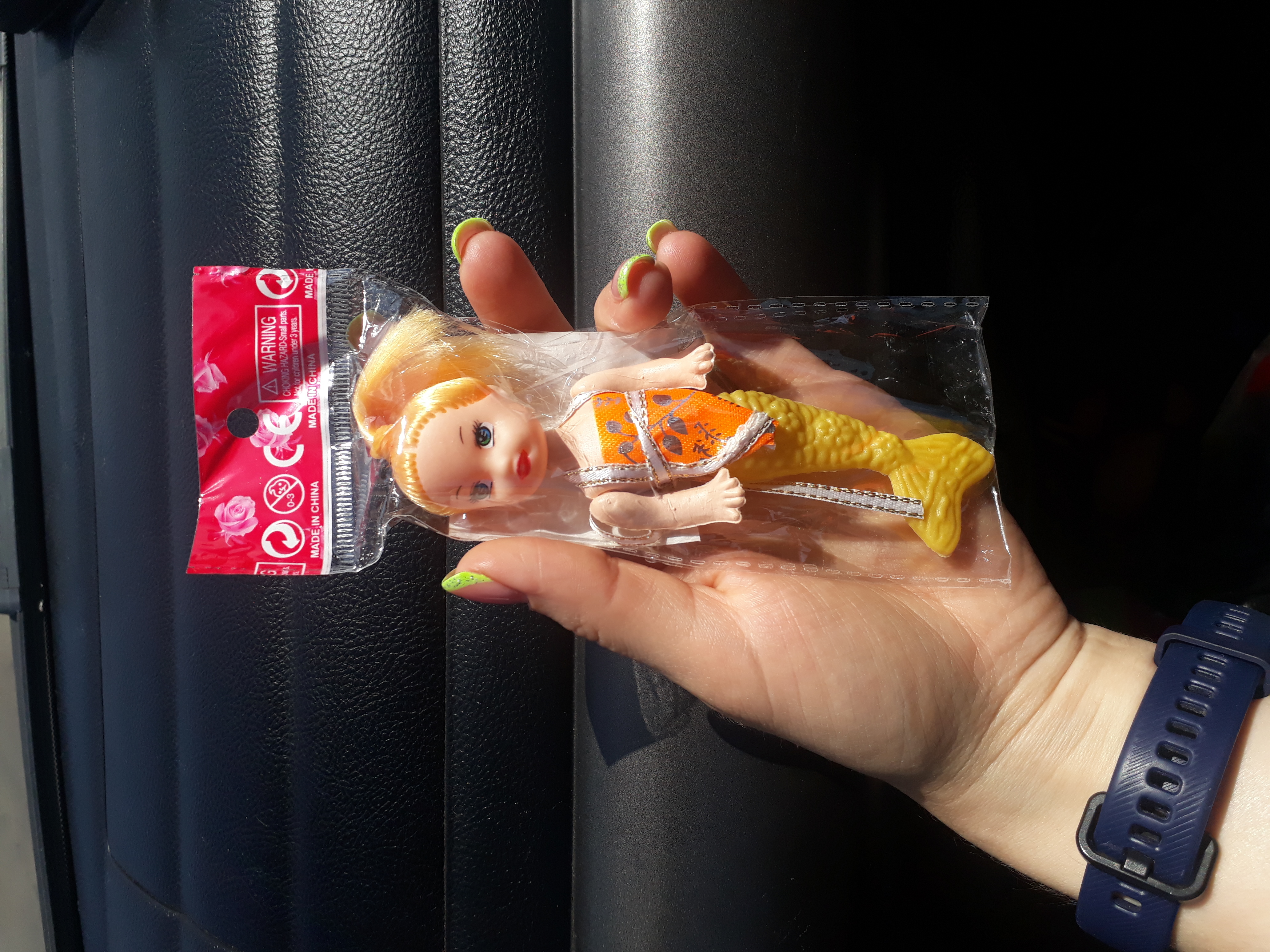 Фотография покупателя товара Кукла малышка «Русалка», МИКС