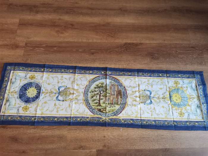 Фотография покупателя товара Дорожка на стол "Ренессанс" 40*146 см, 100% хл, саржа 190 гр/м2 - Фото 7