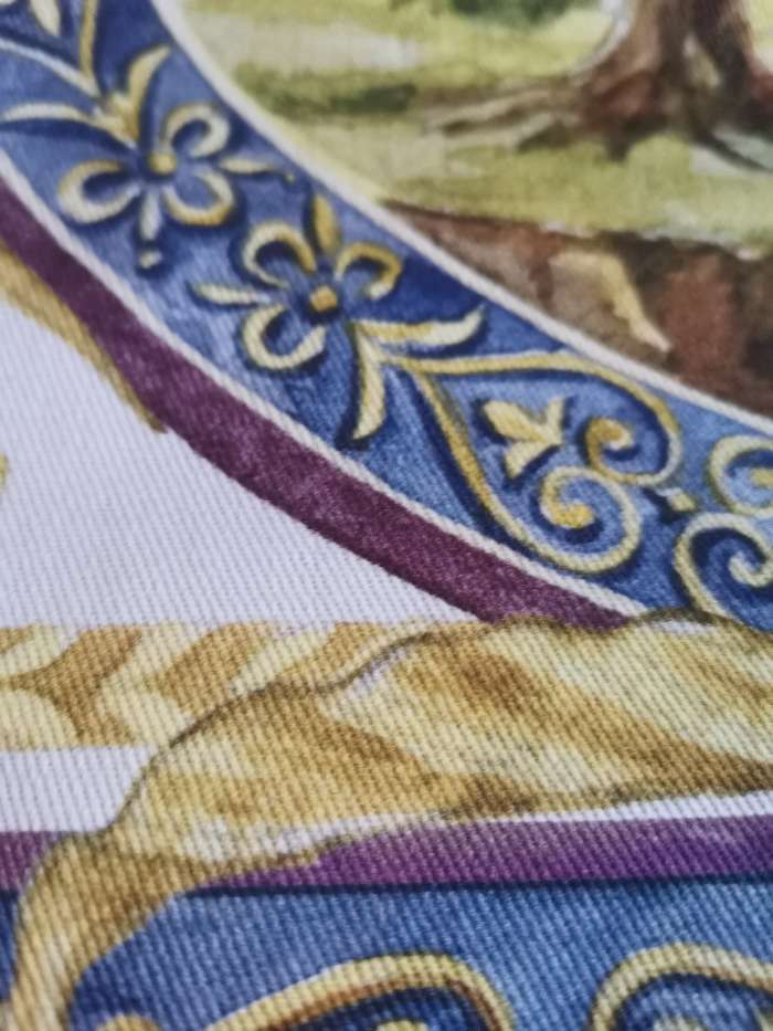 Фотография покупателя товара Дорожка на стол "Ренессанс" 40*146 см, 100% хл, саржа 190 гр/м2 - Фото 2