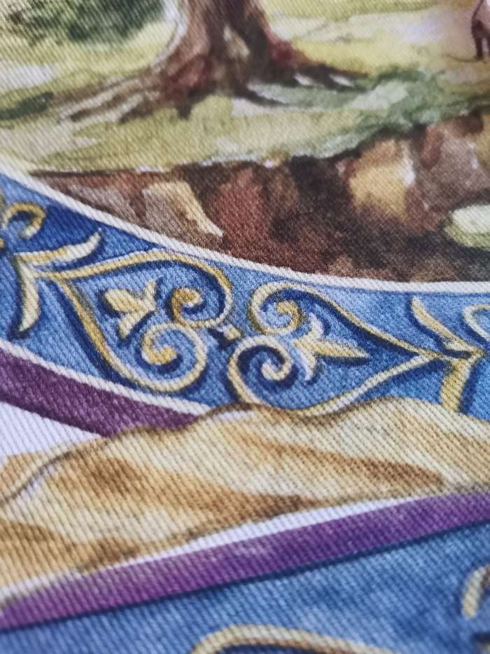 Фотография покупателя товара Дорожка на стол "Ренессанс" 40*146 см, 100% хл, саржа 190 гр/м2 - Фото 3