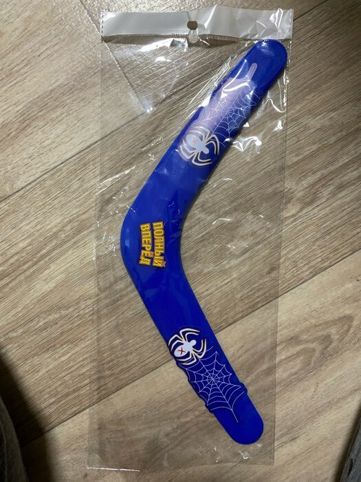 Фотография покупателя товара Бумеранг «Полный вперёд», цвета МИКС - Фото 1