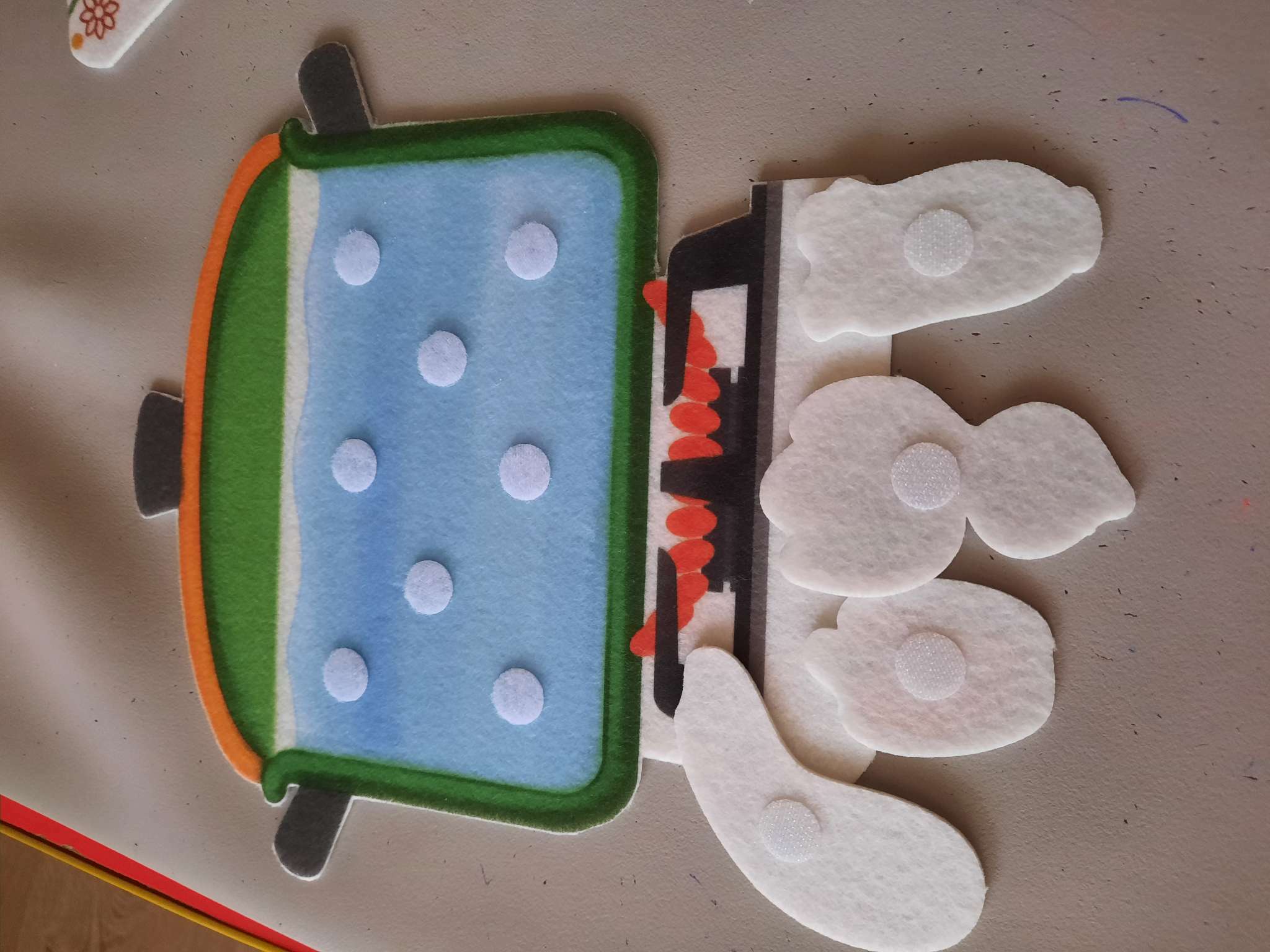 Фотография покупателя товара Набор из фетра «Овощной суп» - Фото 1