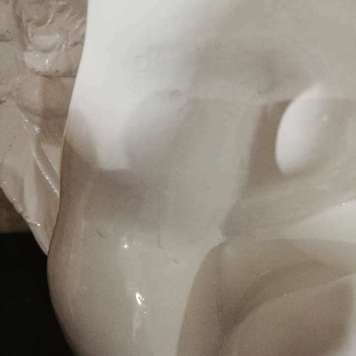 Фотография покупателя товара Статуэтка "Ангел сидит", белая, гипс, 30 см