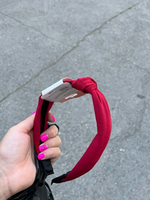 Фотография покупателя товара Ободок для волос «Кокетка», 3 см, красный - Фото 10