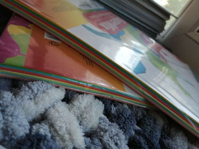 Фотография покупателя товара Бумага цветная А4, 100 листов Calligrata Mix, 10 цветов, тонированная в массе, 80 г/м² - Фото 21