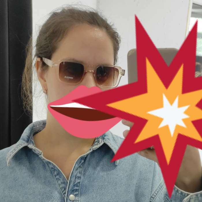 Фотография покупателя товара Очки солнцезащитные OneSun, uv 400, дужка 15 см, ширина 14 см, линза 3.7×4.5 см - Фото 10