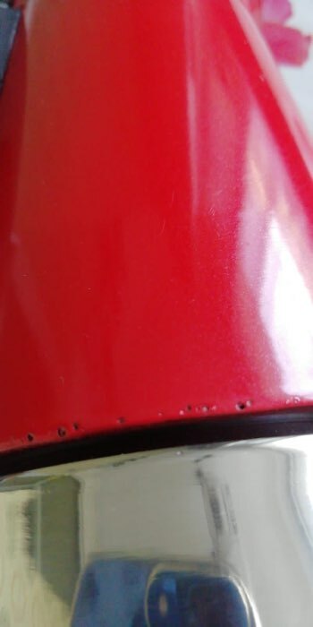 Фотография покупателя товара УЦЕНКА Кофеварка гейзерная «Итальяно», на 2 чашки, 100 мл, цвет красный - Фото 3