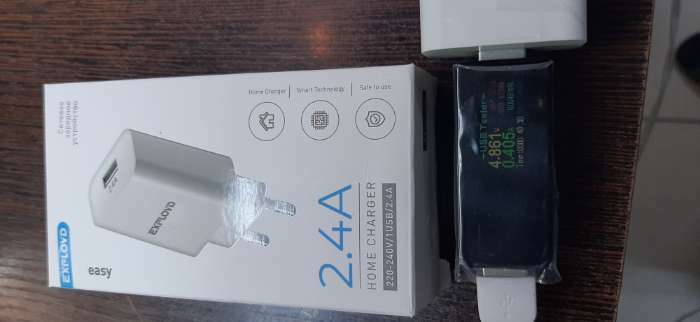 Фотография покупателя товара Сетевое зарядное устройство Exployd EX-Z-1419, 1 USB, 2.4 А, белое - Фото 1