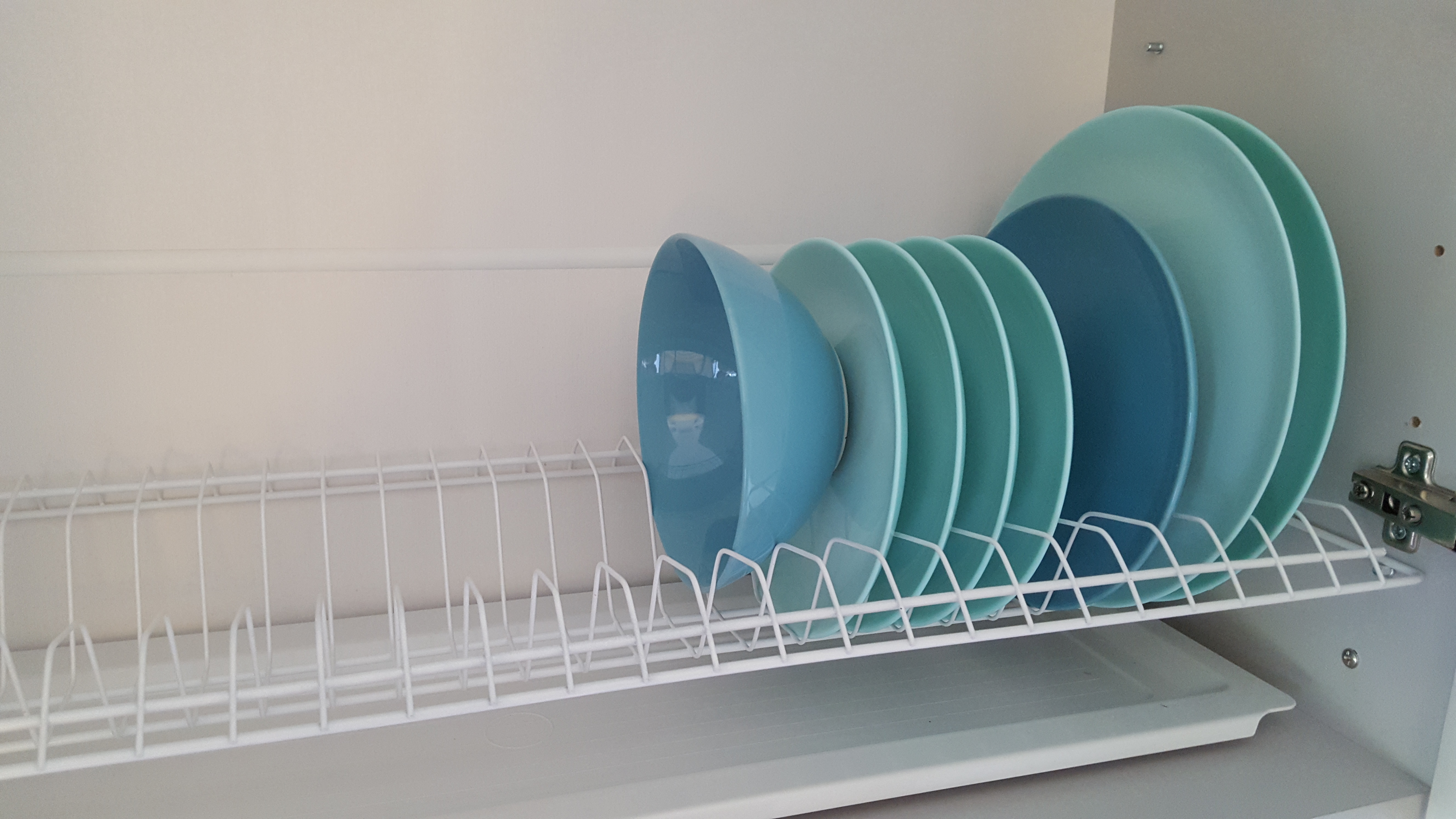Фотография покупателя товара Комплект посудосушителей с поддоном для шкафа 80 см, 76,5×25,6 см, цвет белый - Фото 18