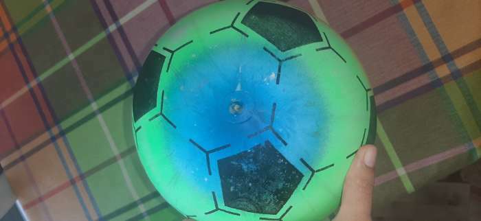 Фотография покупателя товара Мяч детский «Футбол», d=22 см, 70 г