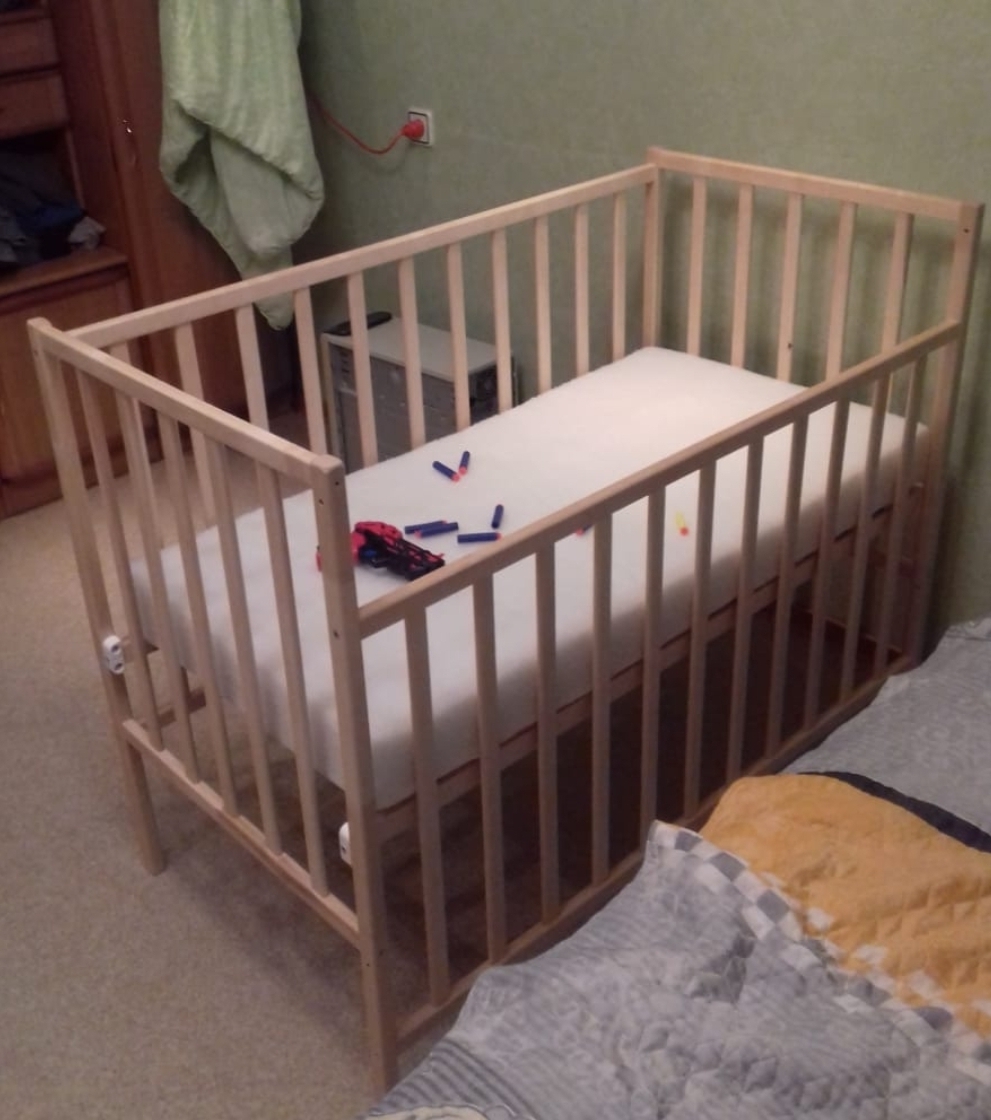 Фотография покупателя товара Детская кроватка Magico Mini, цвет берёза - Фото 1