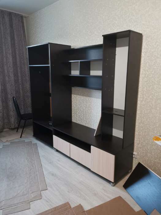 Фотография покупателя товара Гостиная «София-3», 2000×2200×500 мм, цвет венге/дуб молочный - Фото 6