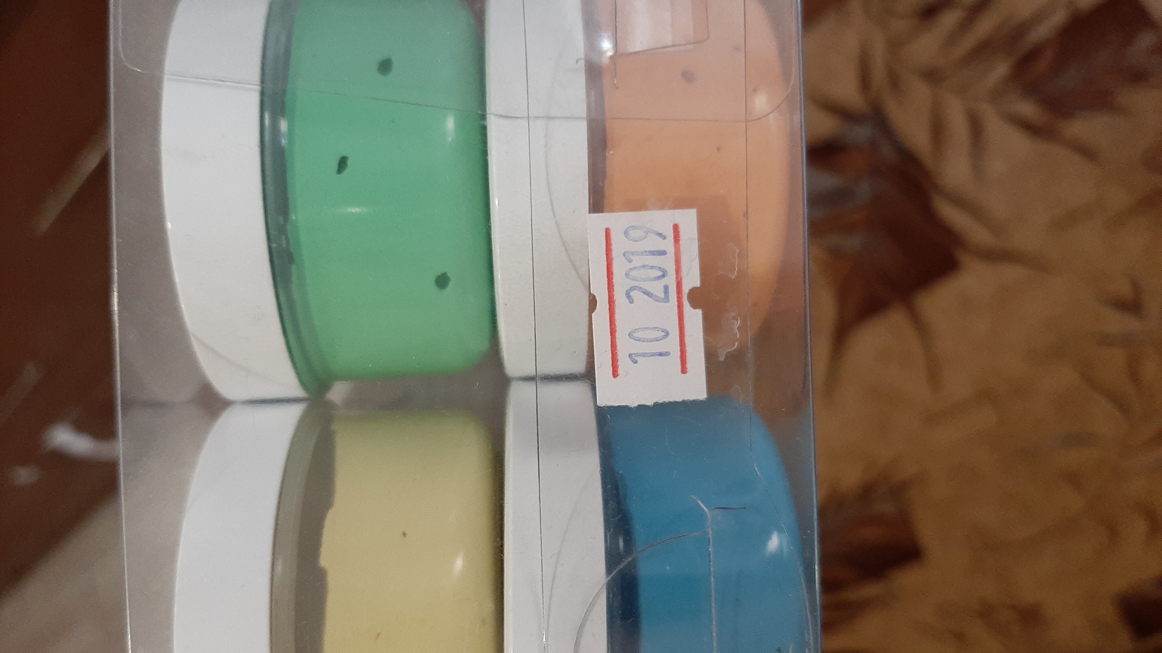 Фотография покупателя товара Краски пальчиковые набор 6 цветов х 60 мл, Спектр, 360 мл, "Лапочки" (от 1 года )