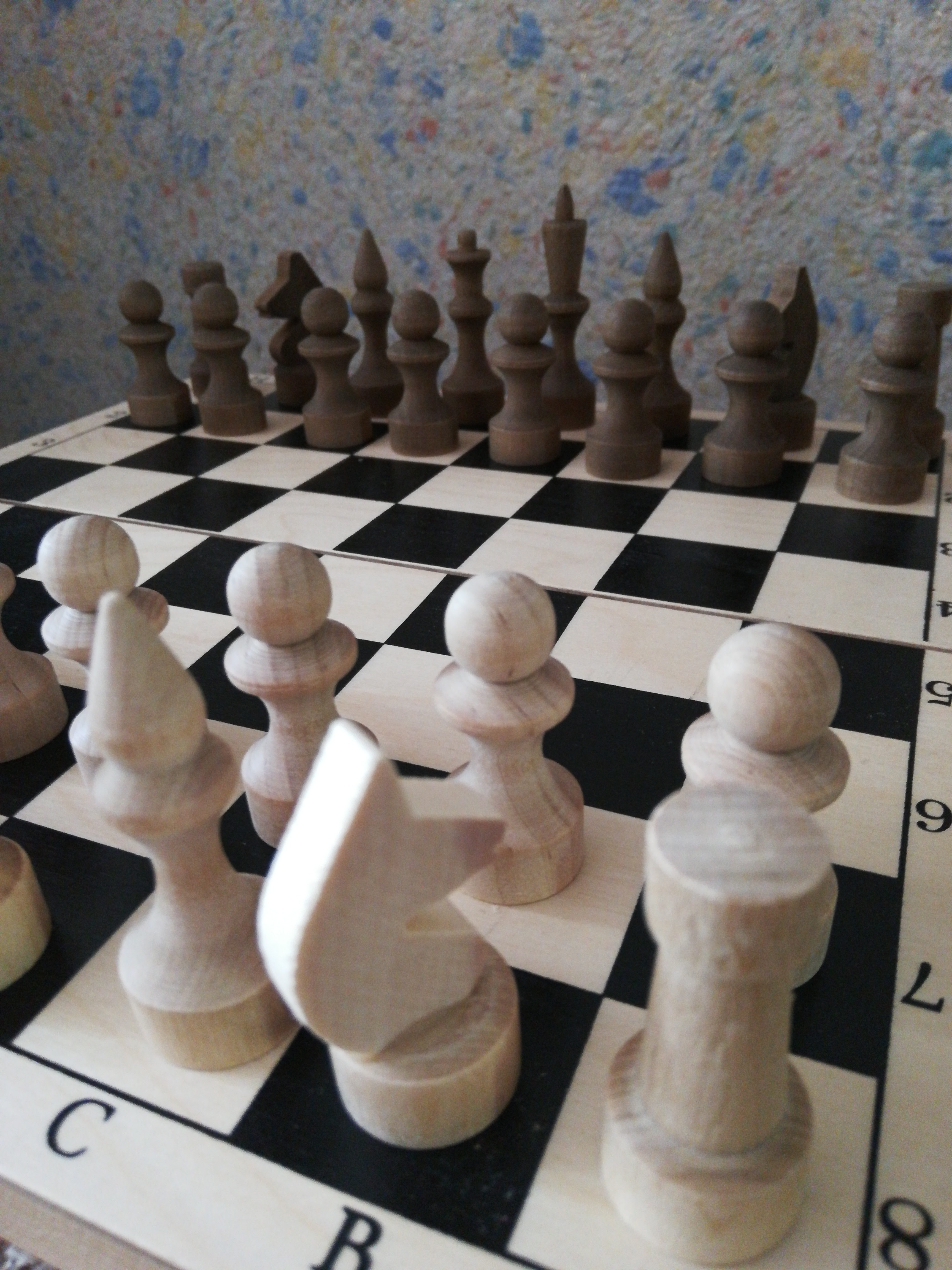 Фотография покупателя товара Шахматы деревянные обиходные 29.8 х 29.8 см, король h-7.2 см, пешка h-4.5 см