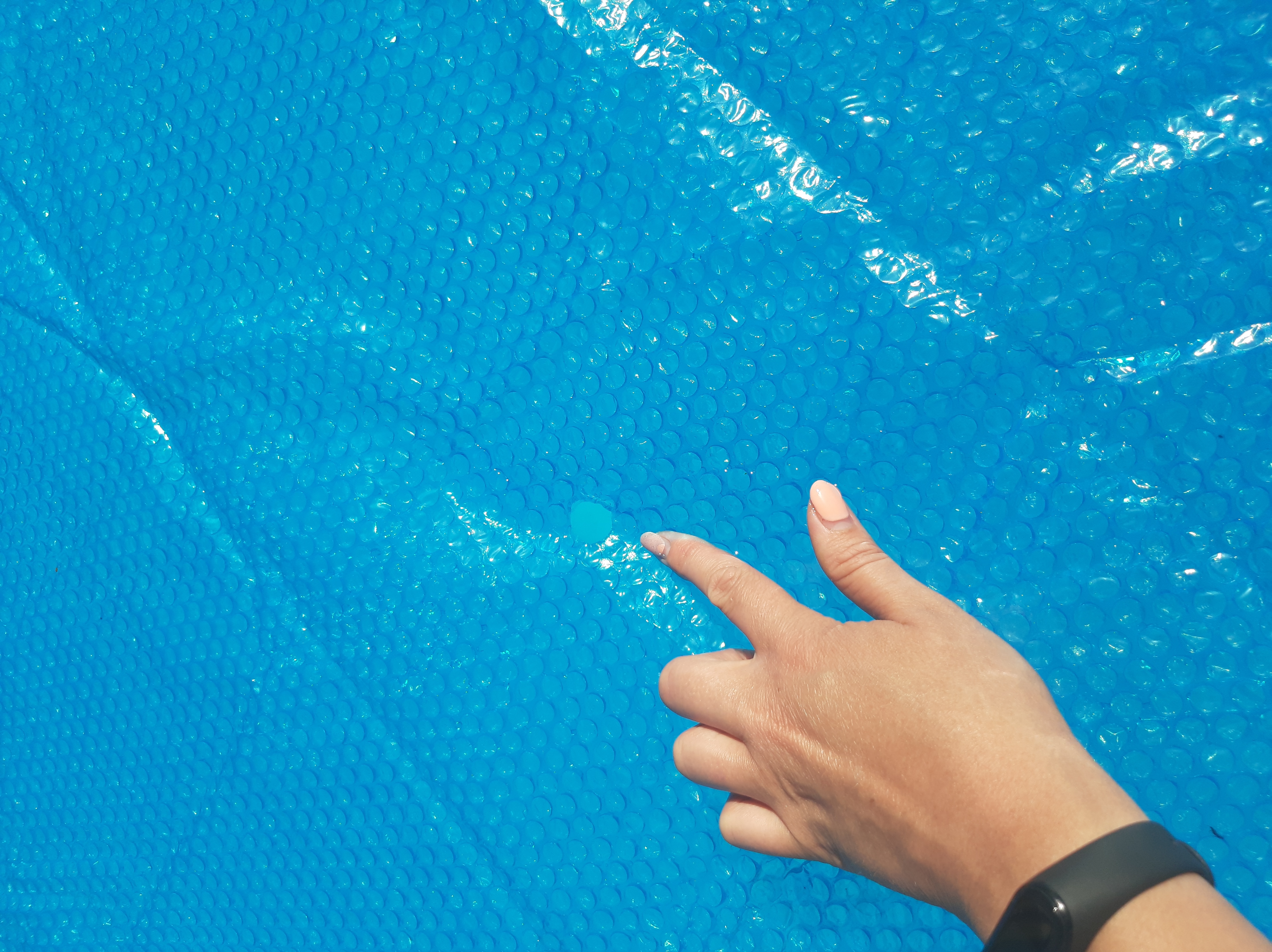 Фотография покупателя товара Тент прозрачный для бассейнов d=366 см, 29022 INTEX - Фото 7