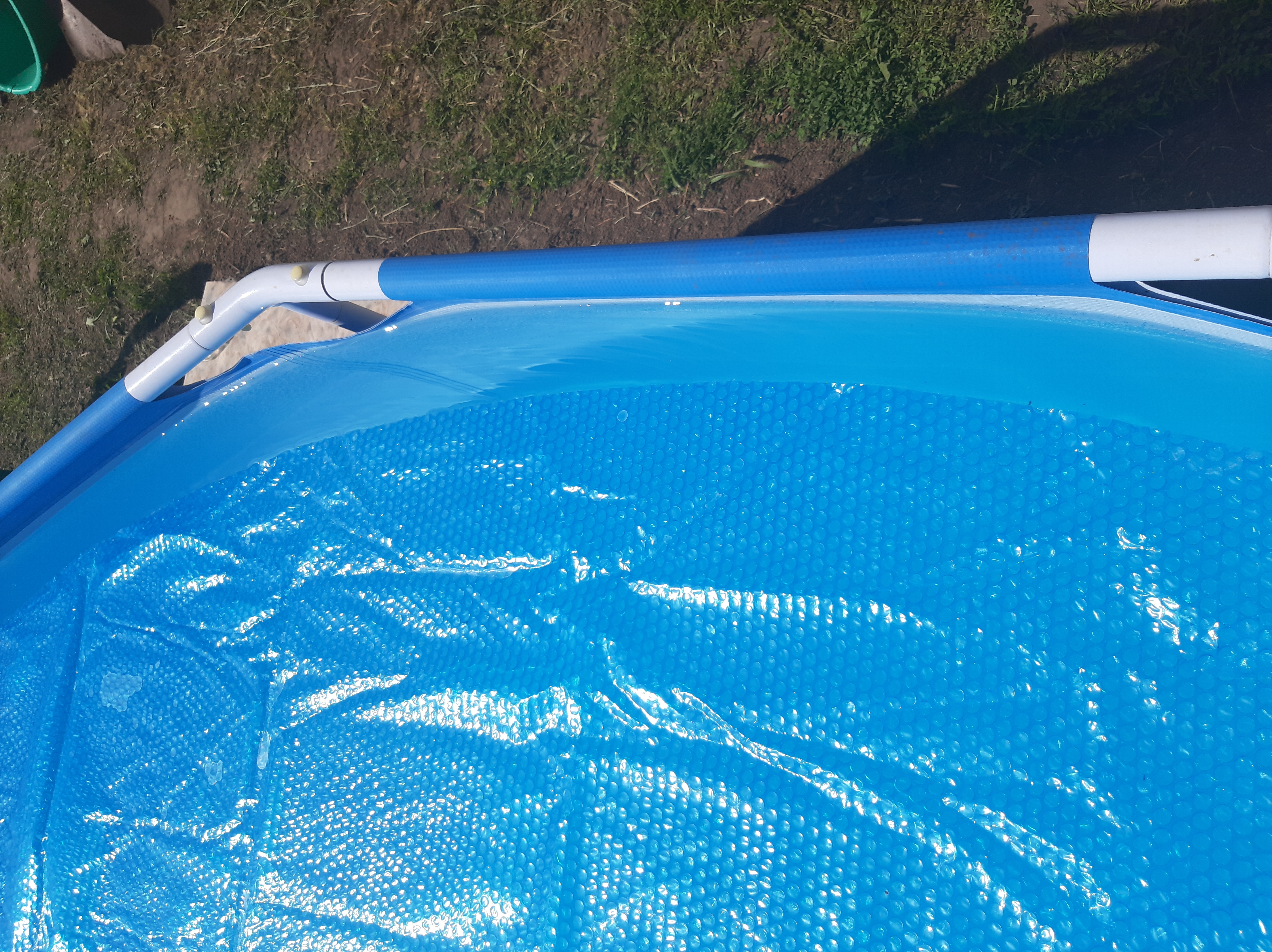 Фотография покупателя товара Тент прозрачный для бассейнов d=366 см, 29022 INTEX - Фото 6
