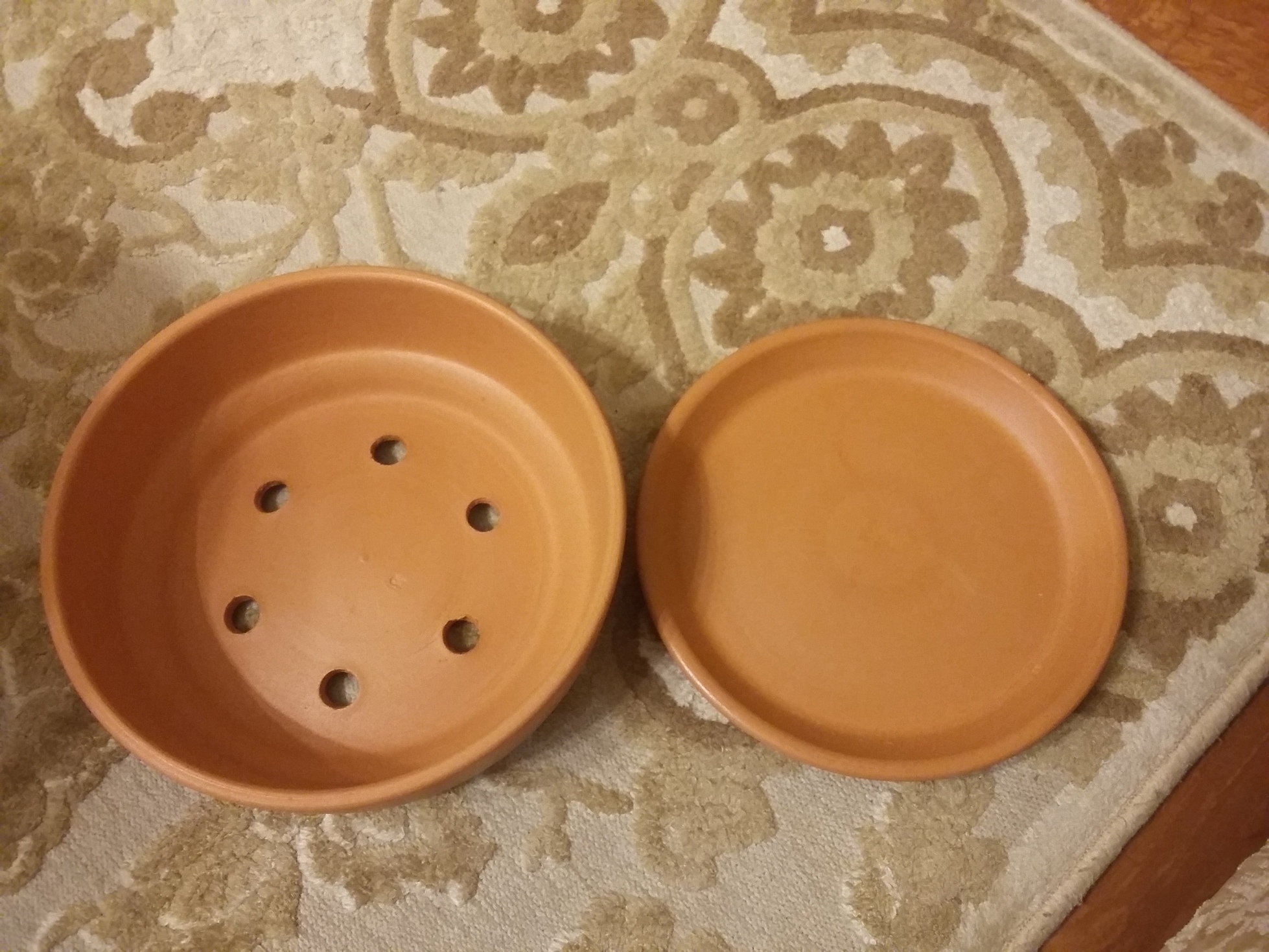 Фотография покупателя товара Горшок - бонсайница «Огма», для кактусов и суккулентов, 3 л, d=26 см, h=8 см, керамика, с поддоном, белый - Фото 31