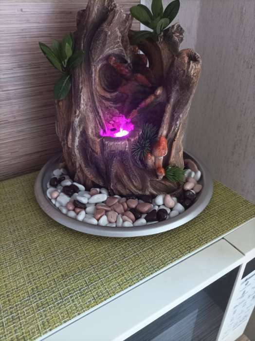 Фотография покупателя товара Грунт для аквариума DECOR DE «Галька цветная», фр. 8-12 мм, белая, 800 г - Фото 9