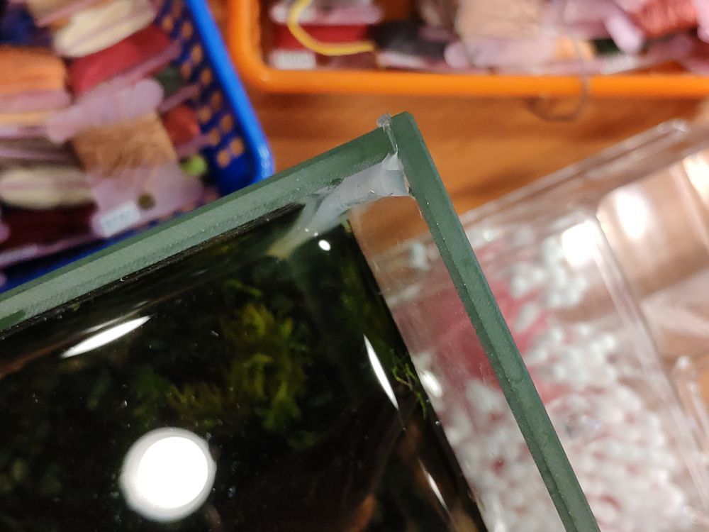 Фотография покупателя товара Аквариум "Куб" без покровного стекла, 27 литров, 30 х 30 х 30 см, бесцветный шов - Фото 1