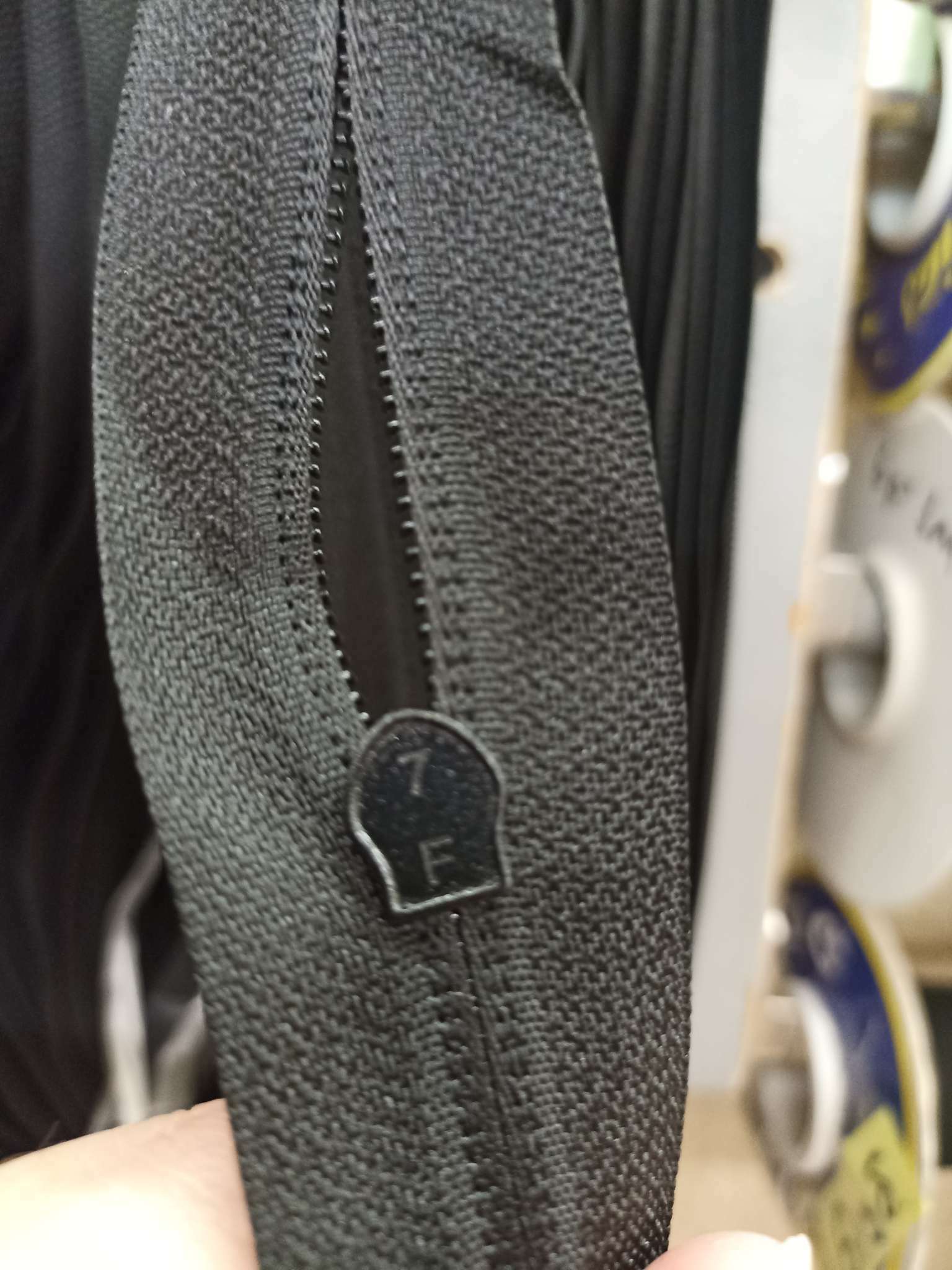 Фотография покупателя товара Молния рулонная «Спираль», №5, 50 м, цвет чёрный - Фото 2