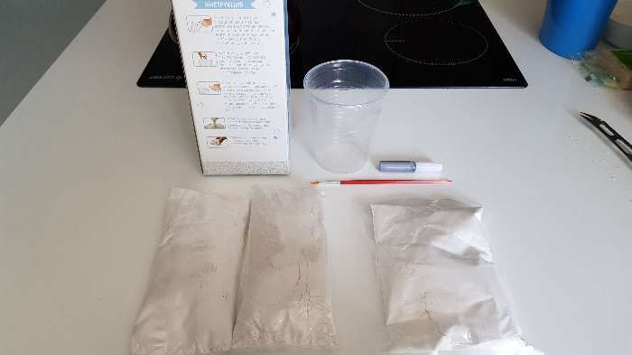 Фотография покупателя товара Слепок ручки малыша 3Д из гипса - Фото 3