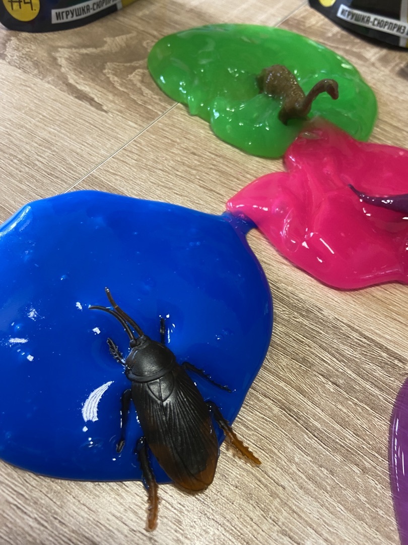 Фотография покупателя товара Игрушка для детей ТМ Slime, фиолетовый, 80 г, Влад А4 - Фото 3