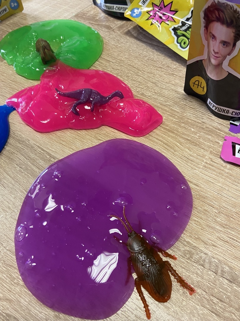 Фотография покупателя товара Игрушка для детей ТМ Slime, фиолетовый, 80 г, Влад А4 - Фото 4