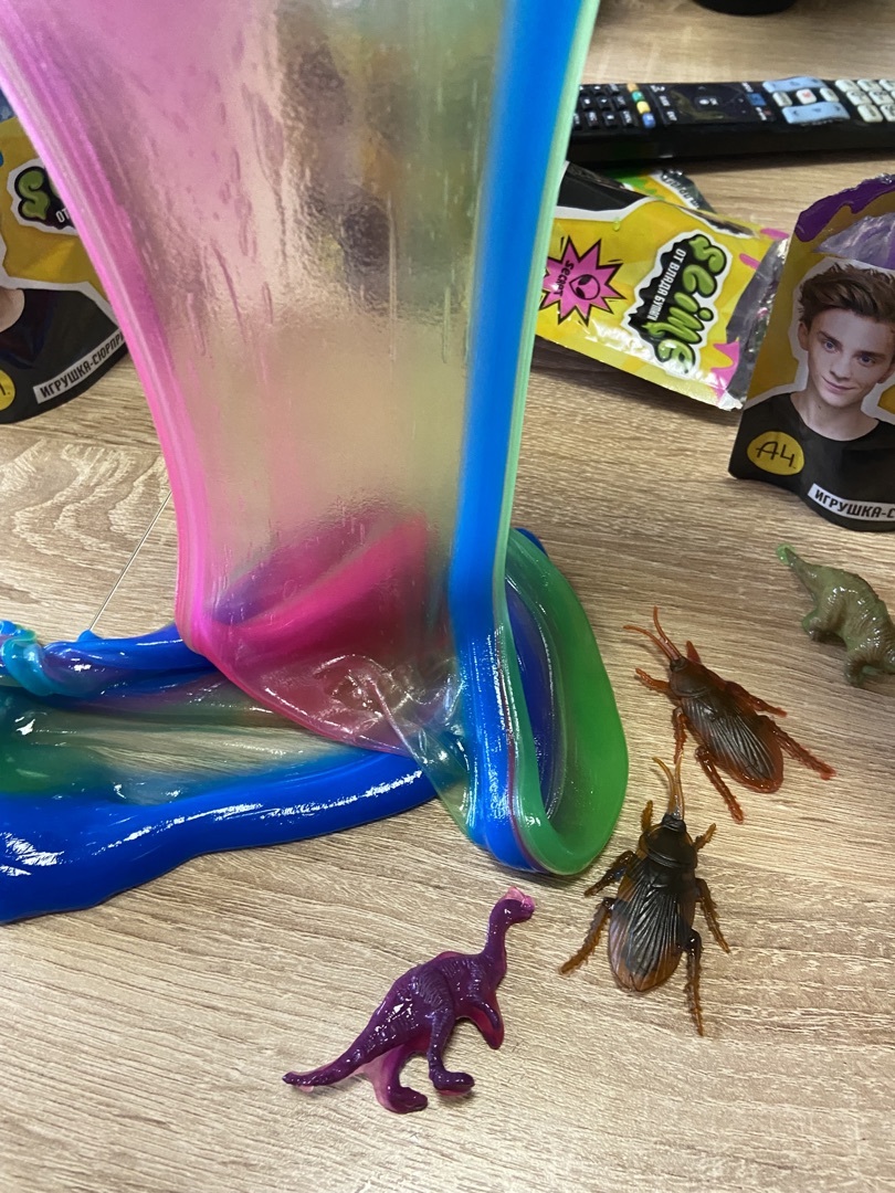 Фотография покупателя товара Игрушка для детей ТМ Slime, фиолетовый, 80 г, Влад А4 - Фото 6