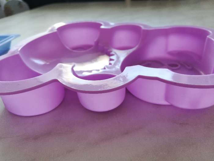 Фотография покупателя товара Форма силиконовая для выпечки Доляна «Мишка», 17,5×15×3 см, цвет МИКС - Фото 8