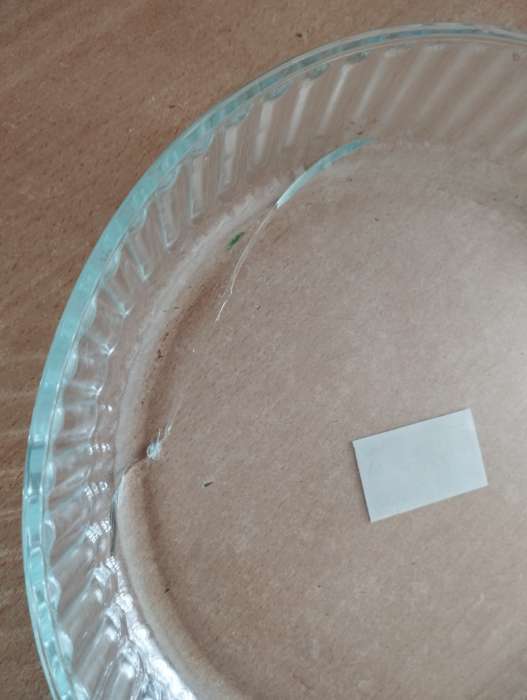 Фотография покупателя товара Форма для запекания и выпечки из жаропрочного стекла круглая Доляна, 2 л - Фото 6