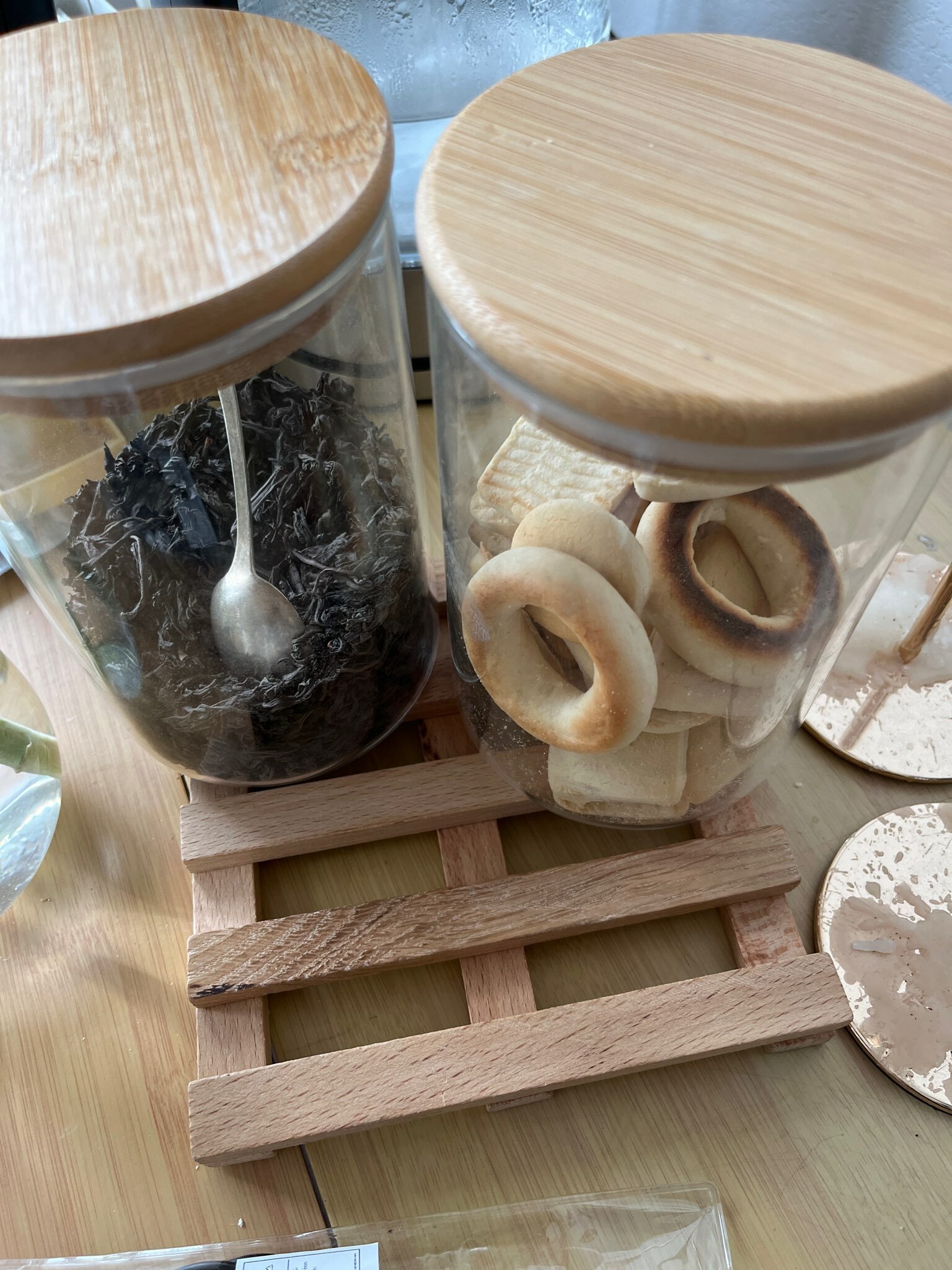 Фотография покупателя товара Подставка под горячее Доляна, 14×2 см, дерево - Фото 12