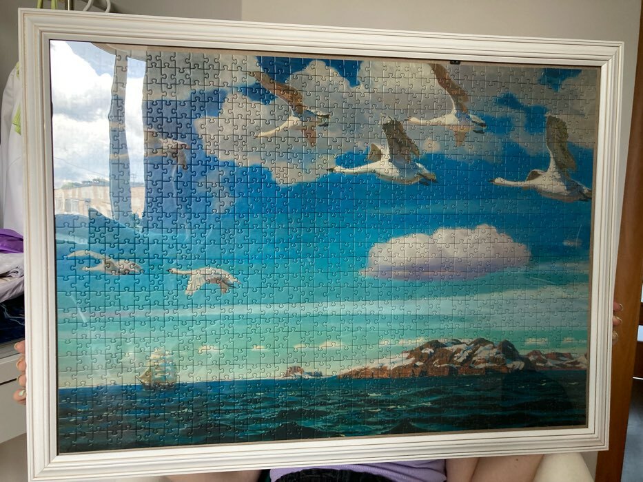 Фотография покупателя товара Фоторамка для фото 30×42 см Nyasha, сосна, (пластиковый экран) - Фото 2