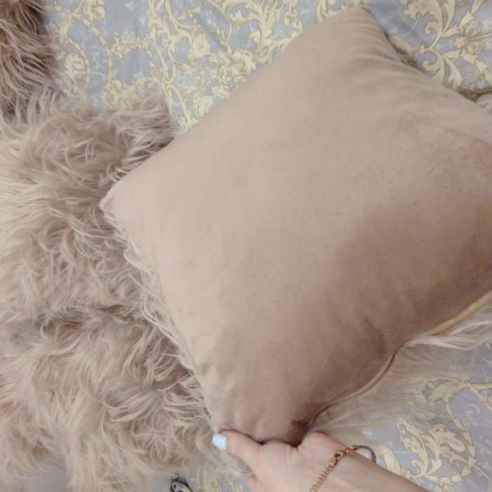 Фотография покупателя товара Наволочка декоративная Этель «Будуар» дымка, 40×40±3 см - Фото 3